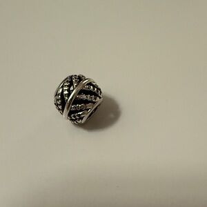 PANDORA Sterling Silver Light As A Feather Charm